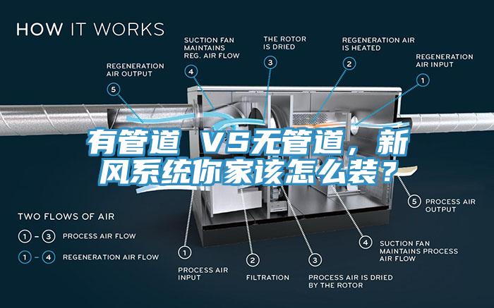 有管道 VS無管道，新風(fēng)系統(tǒng)你家該怎么裝？