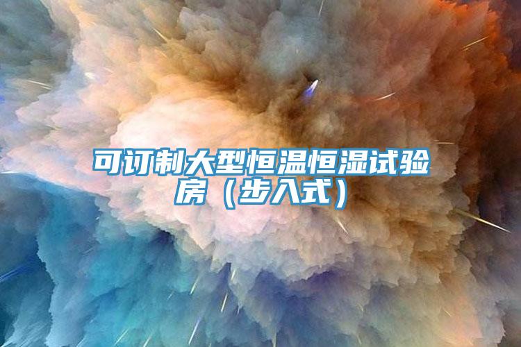 可訂制大型恒溫恒濕試驗(yàn)房（步入式）