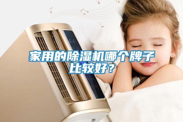 家用的除濕機哪個牌子比較好？