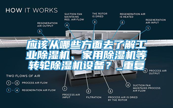 應(yīng)該從哪些方面去了解工業(yè)除濕機(jī)、家用除濕機(jī)等轉(zhuǎn)輪除濕機(jī)設(shè)備？_重復(fù)